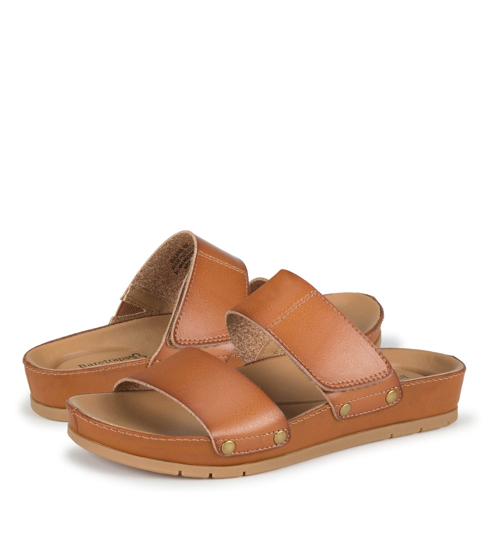 Baretraps Wilana Slide Sandal Dark Caramel