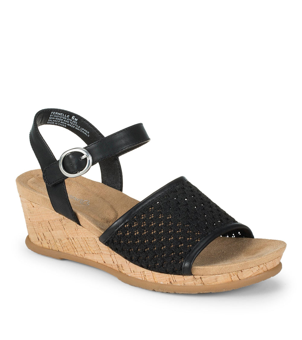 Baretraps Fernelle Wedge Sandal Black