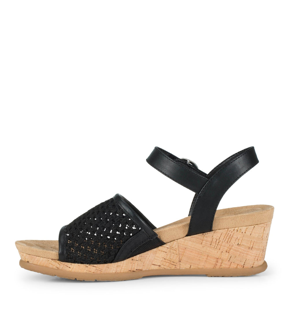 Baretraps Fernelle Wedge Sandal Black