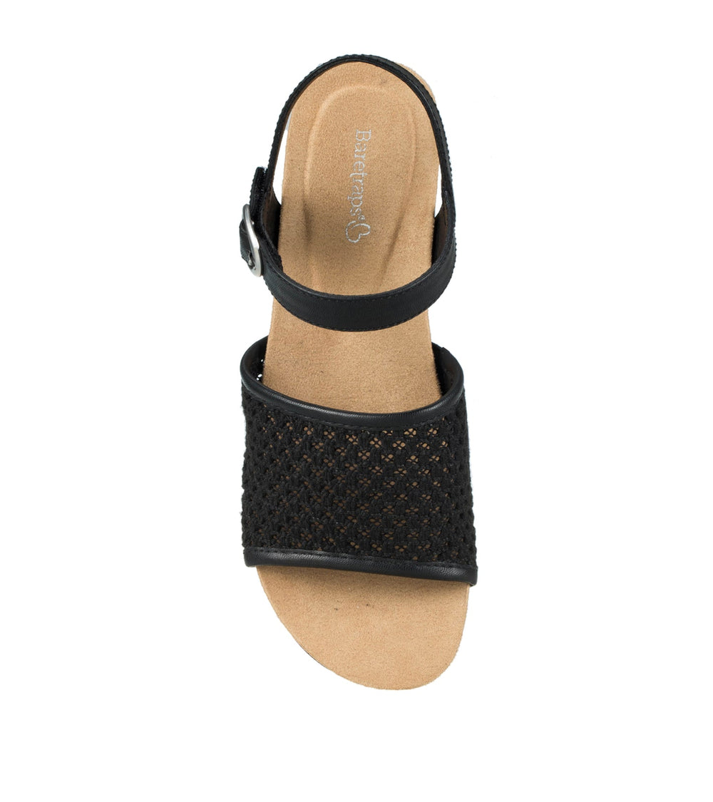Baretraps Fernelle Wedge Sandal Black