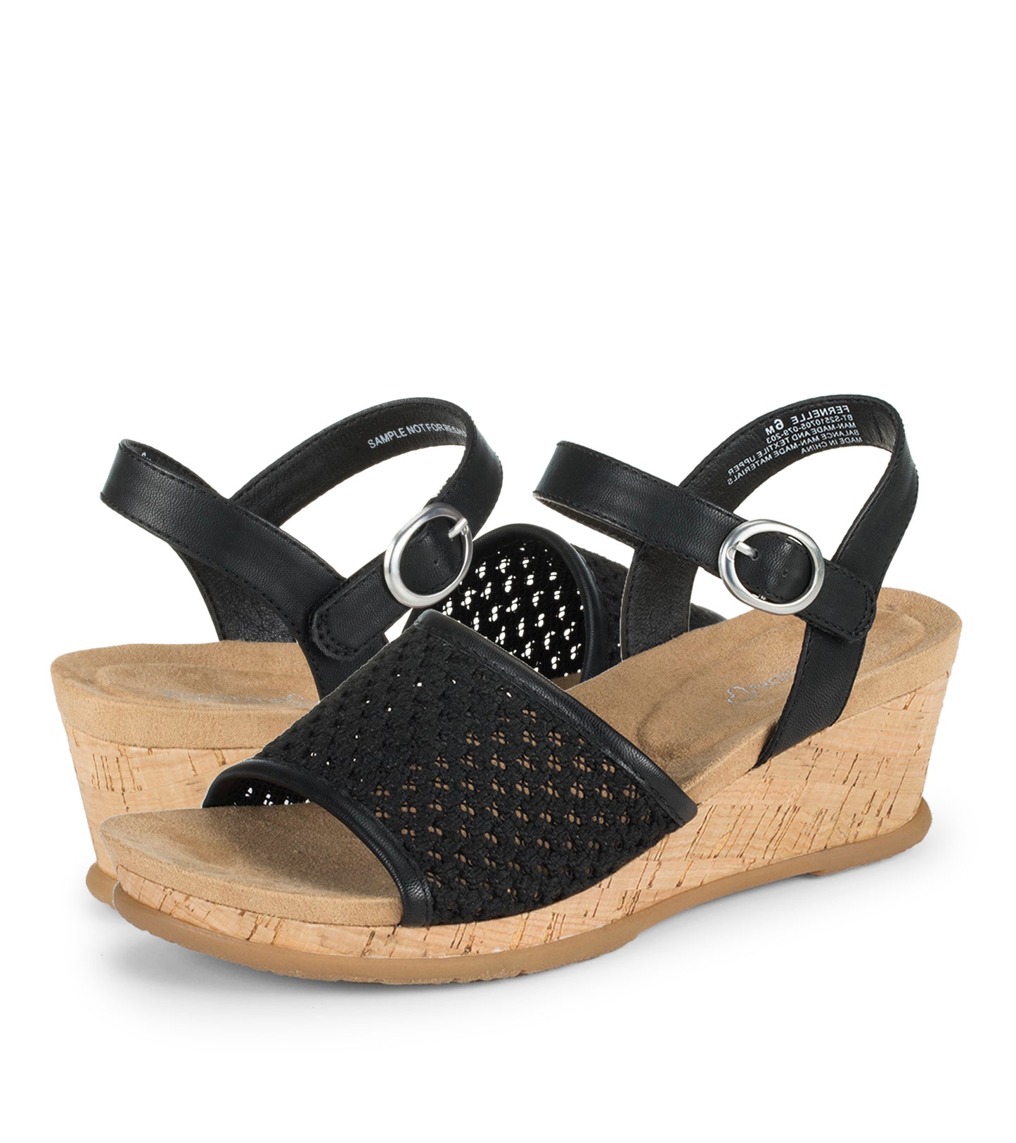 Baretraps Fernelle Wedge Sandal Black