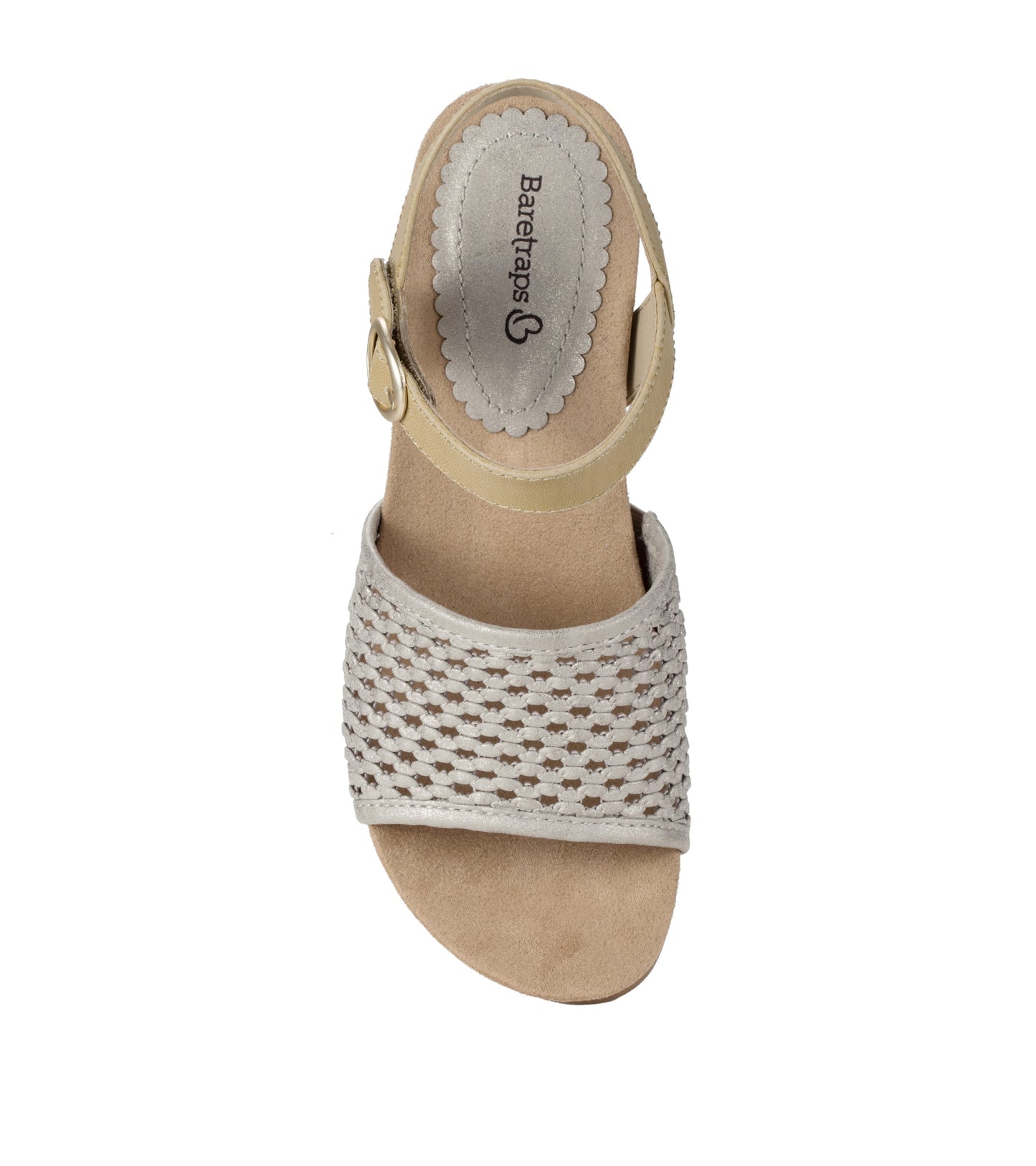 Baretraps Fernelle Wedge Sandal Champagne