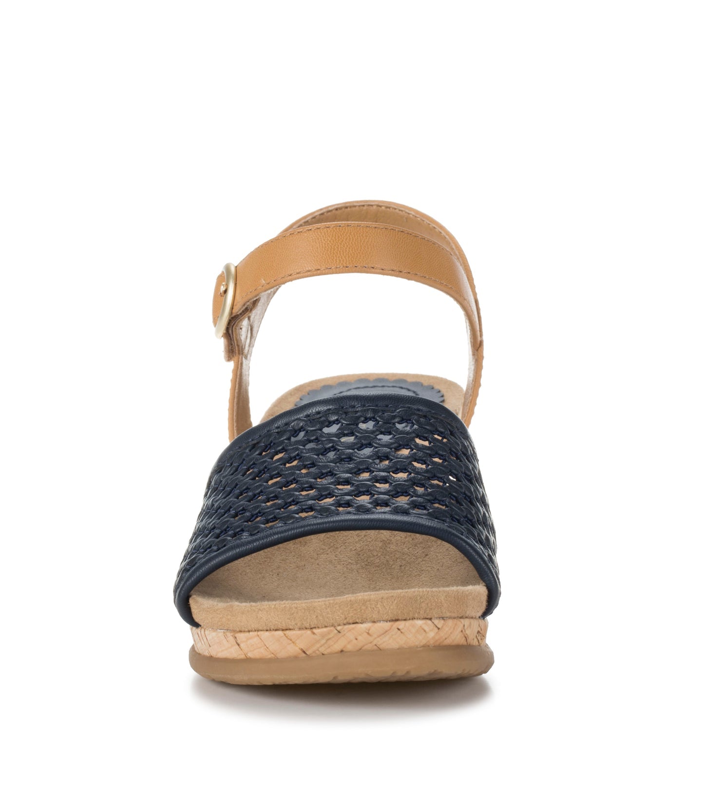 Baretraps Fernelle Wedge Sandal Navy Blue