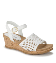 Baretraps Fernelle Wedge Sandal White