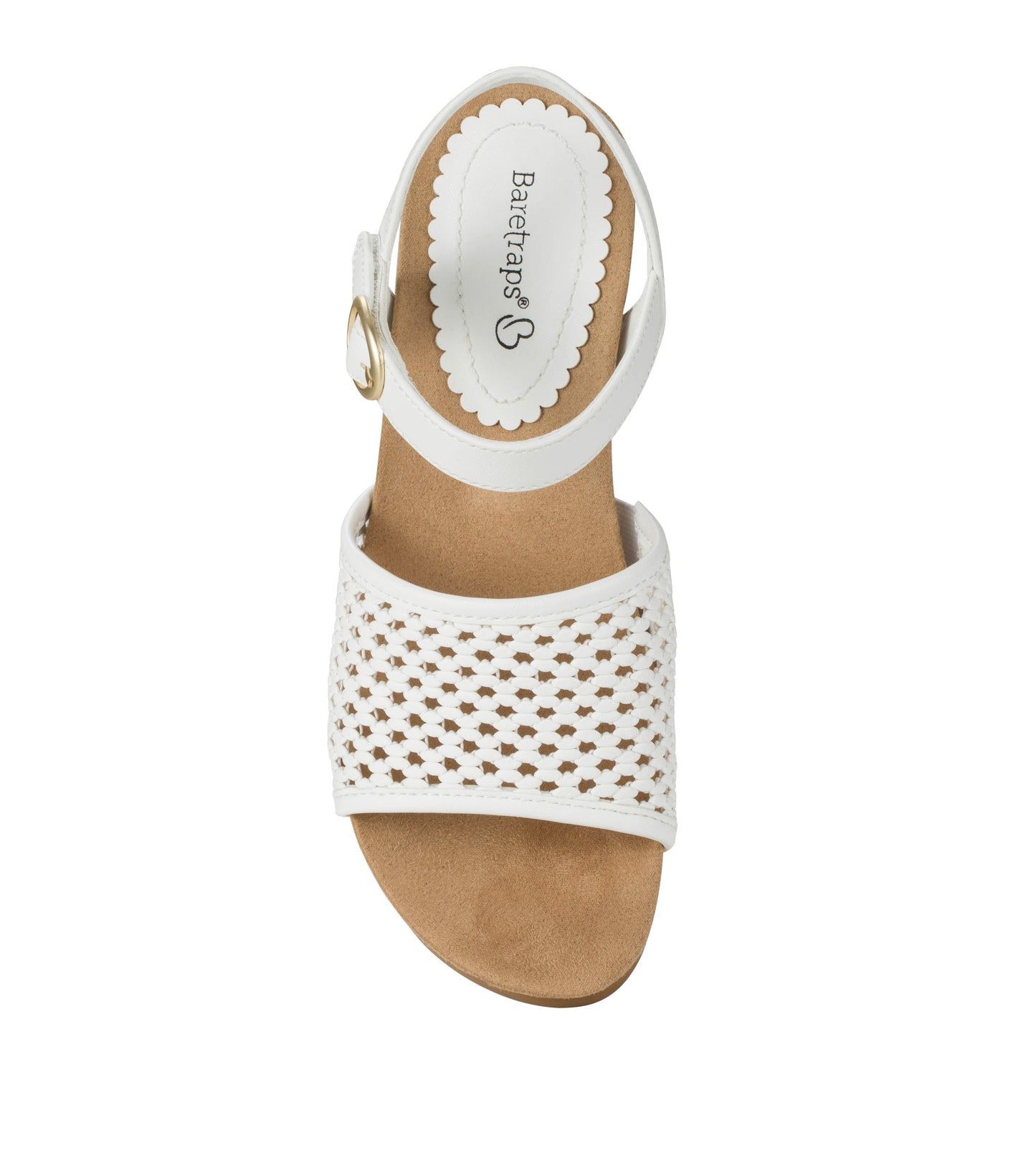 Baretraps Fernelle Wedge Sandal White