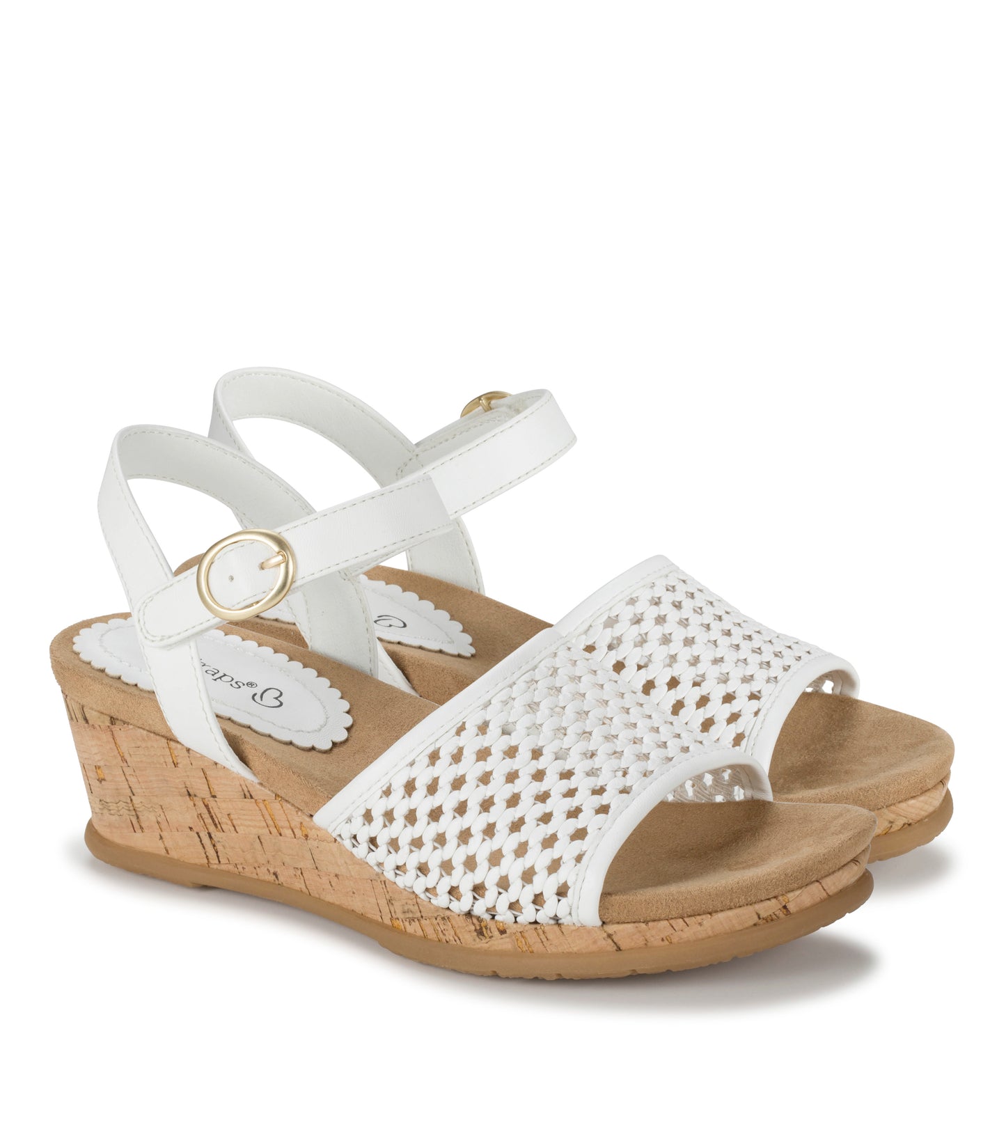 Baretraps Fernelle Wedge Sandal White