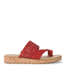 Baretraps Gibby Slide Sandal Cherry Red