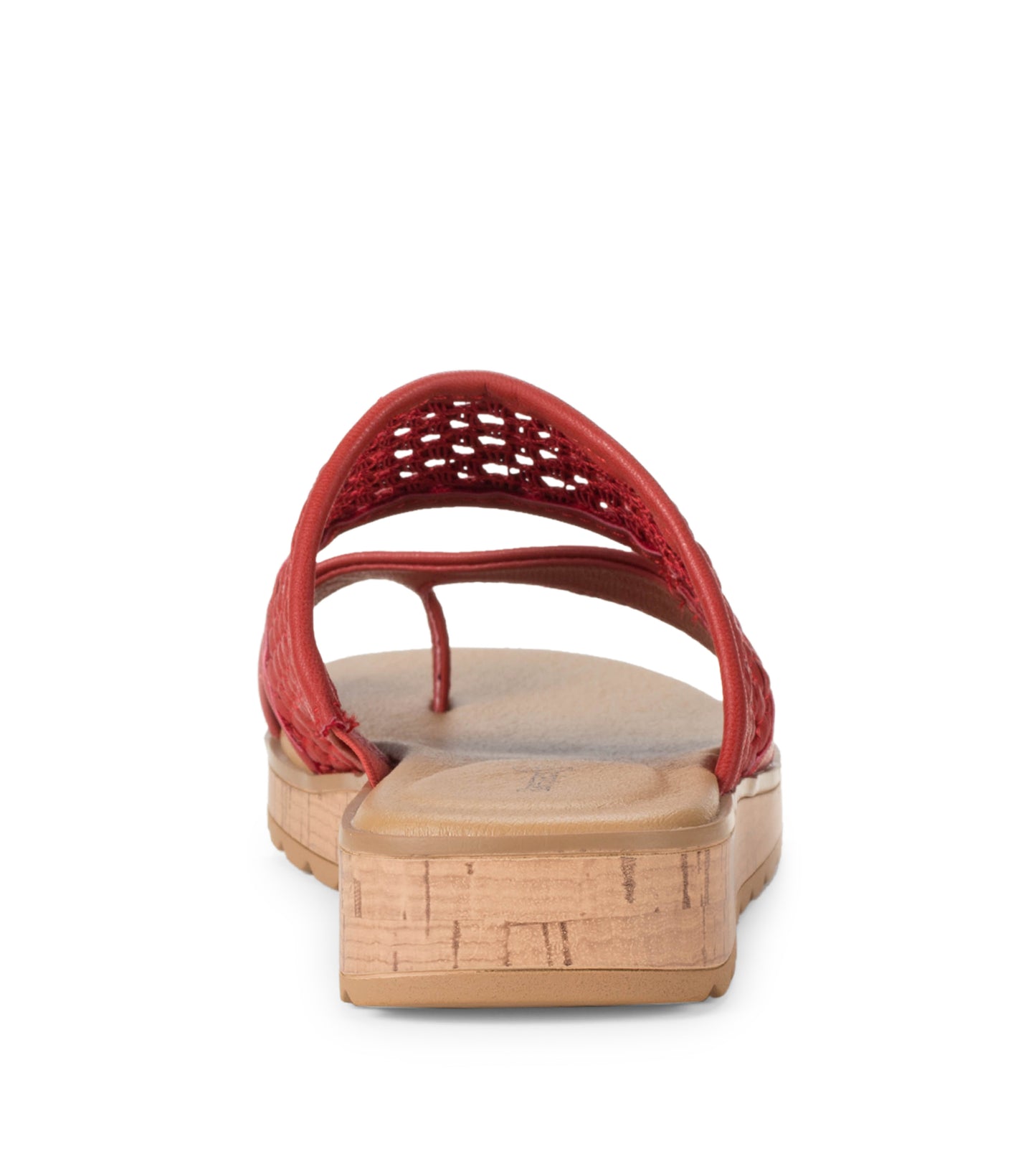 Baretraps Gibby Slide Sandal Cherry Red