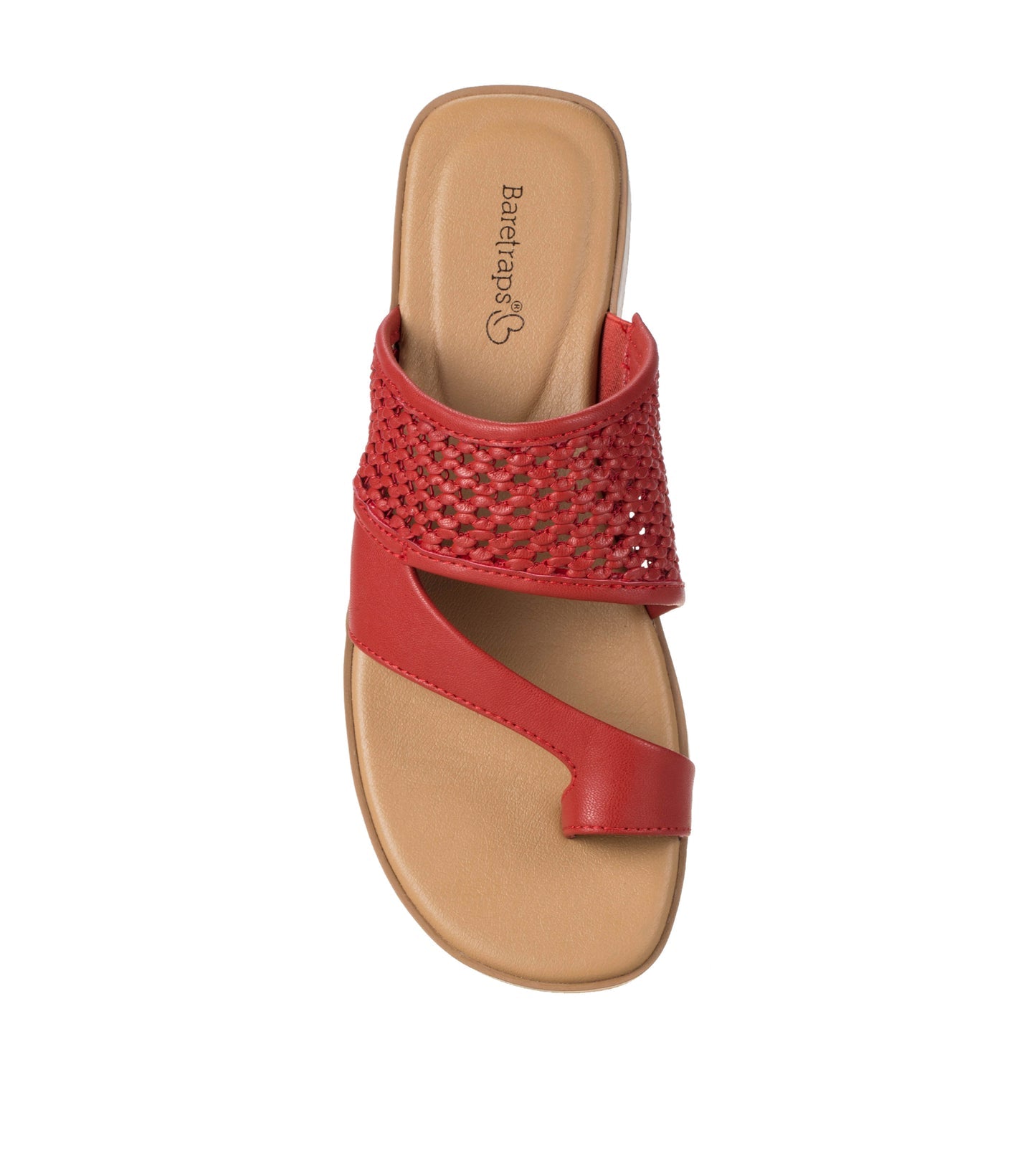 Baretraps Gibby Slide Sandal Cherry Red