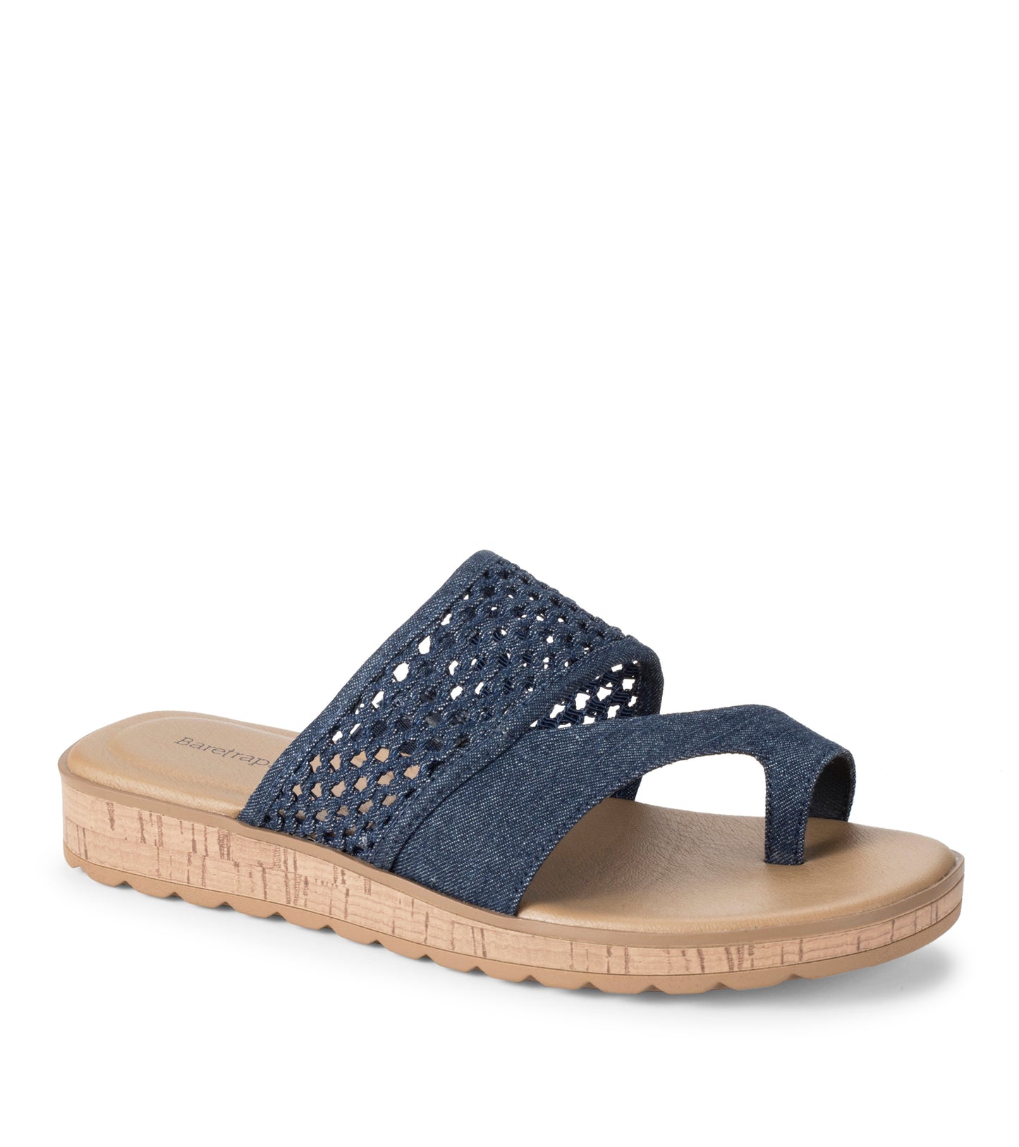Baretraps Gibby Slide Sandal Dark Denim