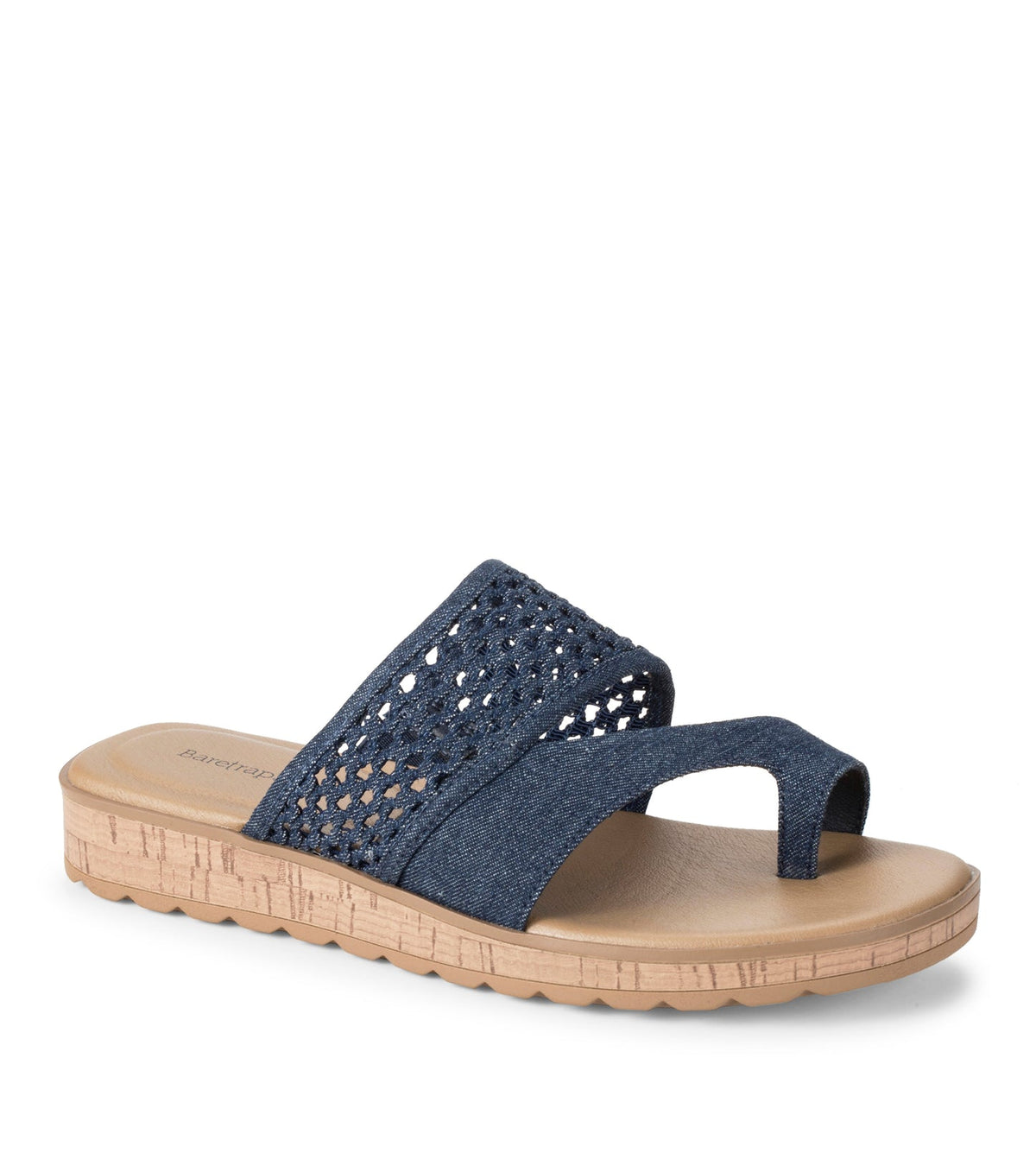 Baretraps Gibby Slide Sandal Dark Denim