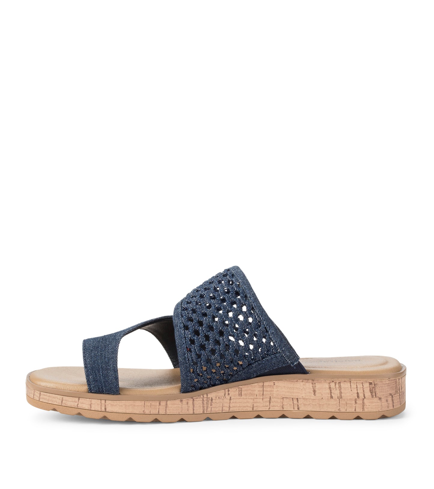 Baretraps Gibby Slide Sandal Dark Denim
