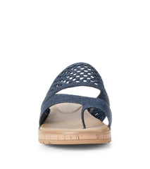 Baretraps Gibby Slide Sandal Dark Denim