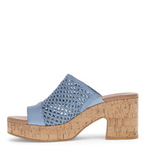 Baretraps Michaela Block Heel Sandal Island Blue