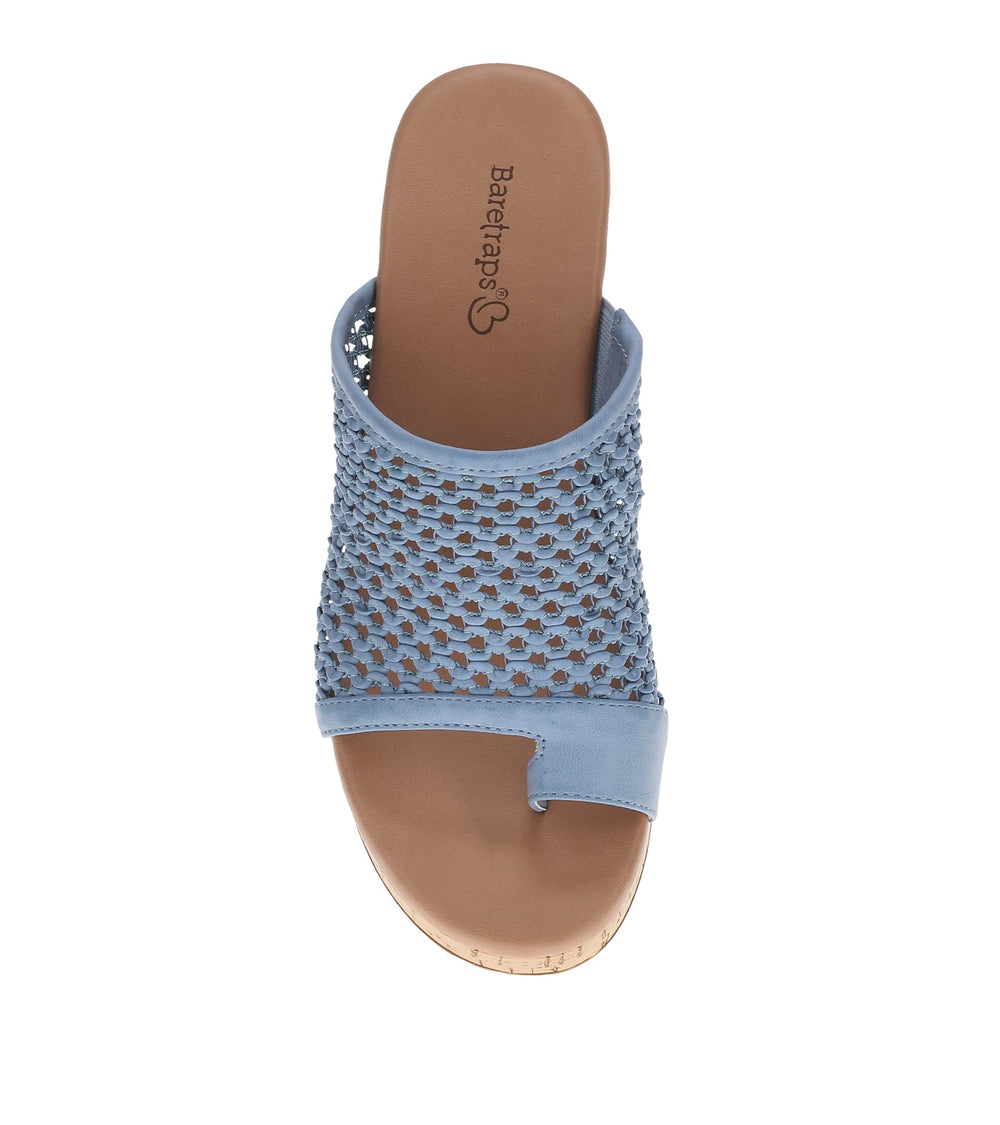 Baretraps Michaela Block Heel Sandal Island Blue