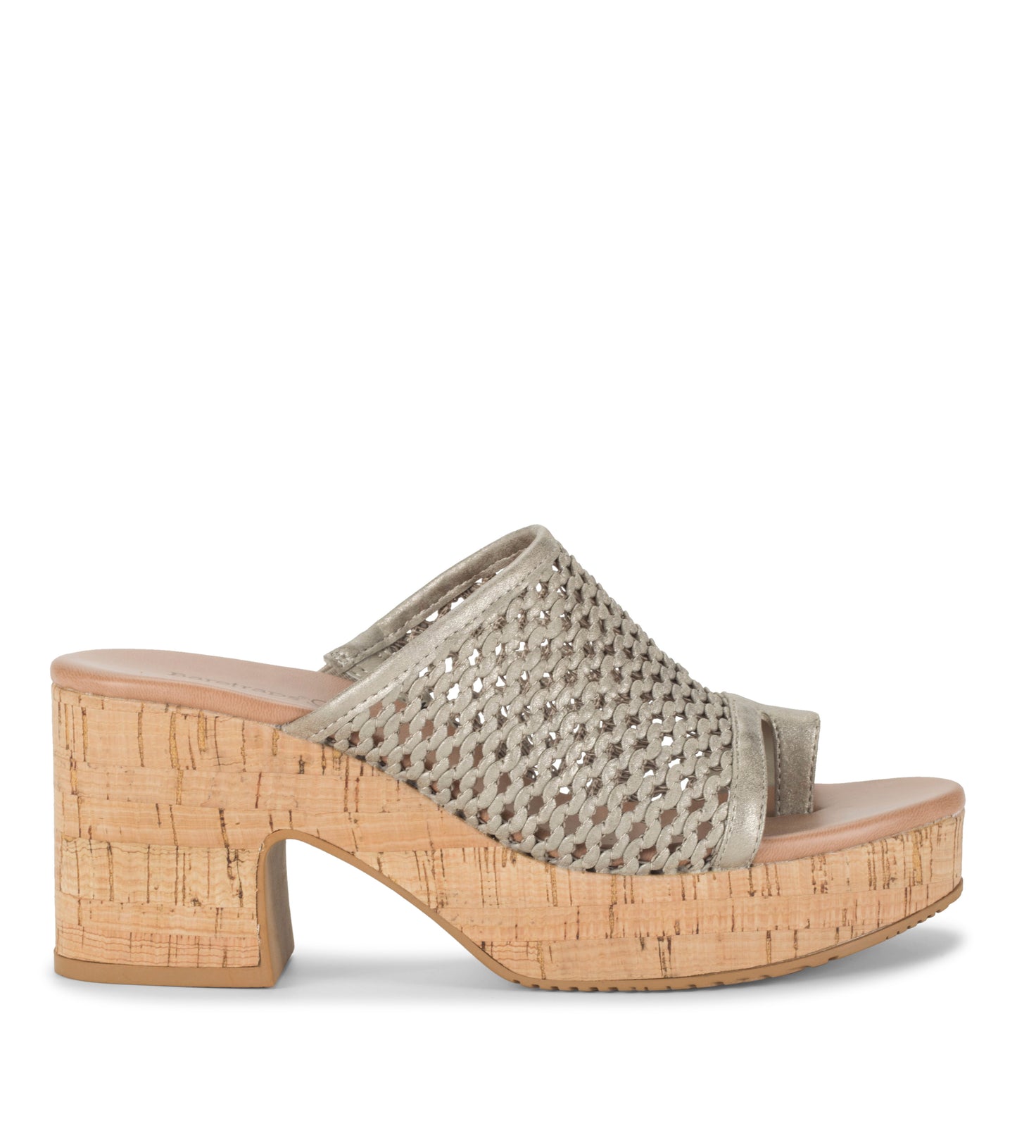 Baretraps Michaela Block Heel Sandal Champagne