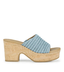Baretraps Teah Wedge Slide Sandal Cloud