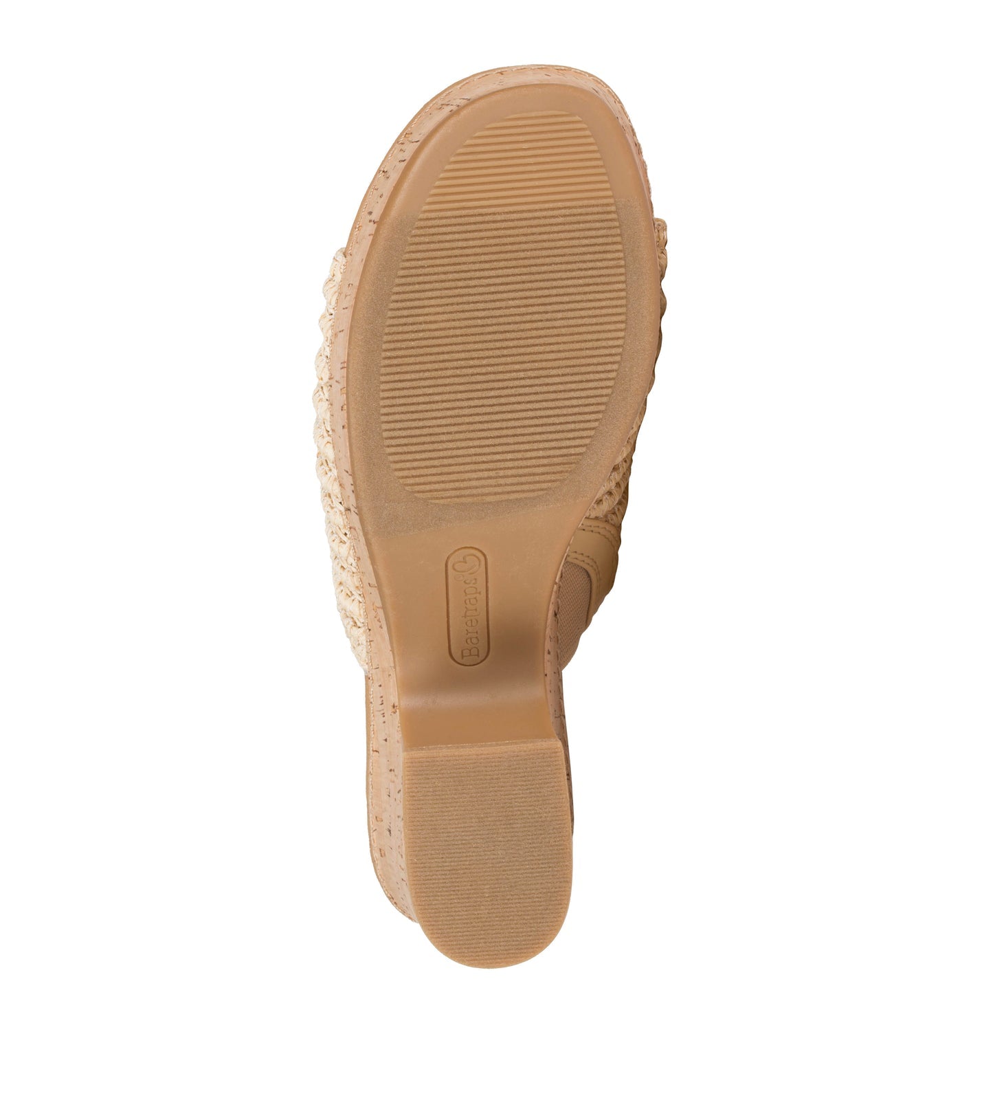 Baretraps Teah Wedge Slide Sandal Natural