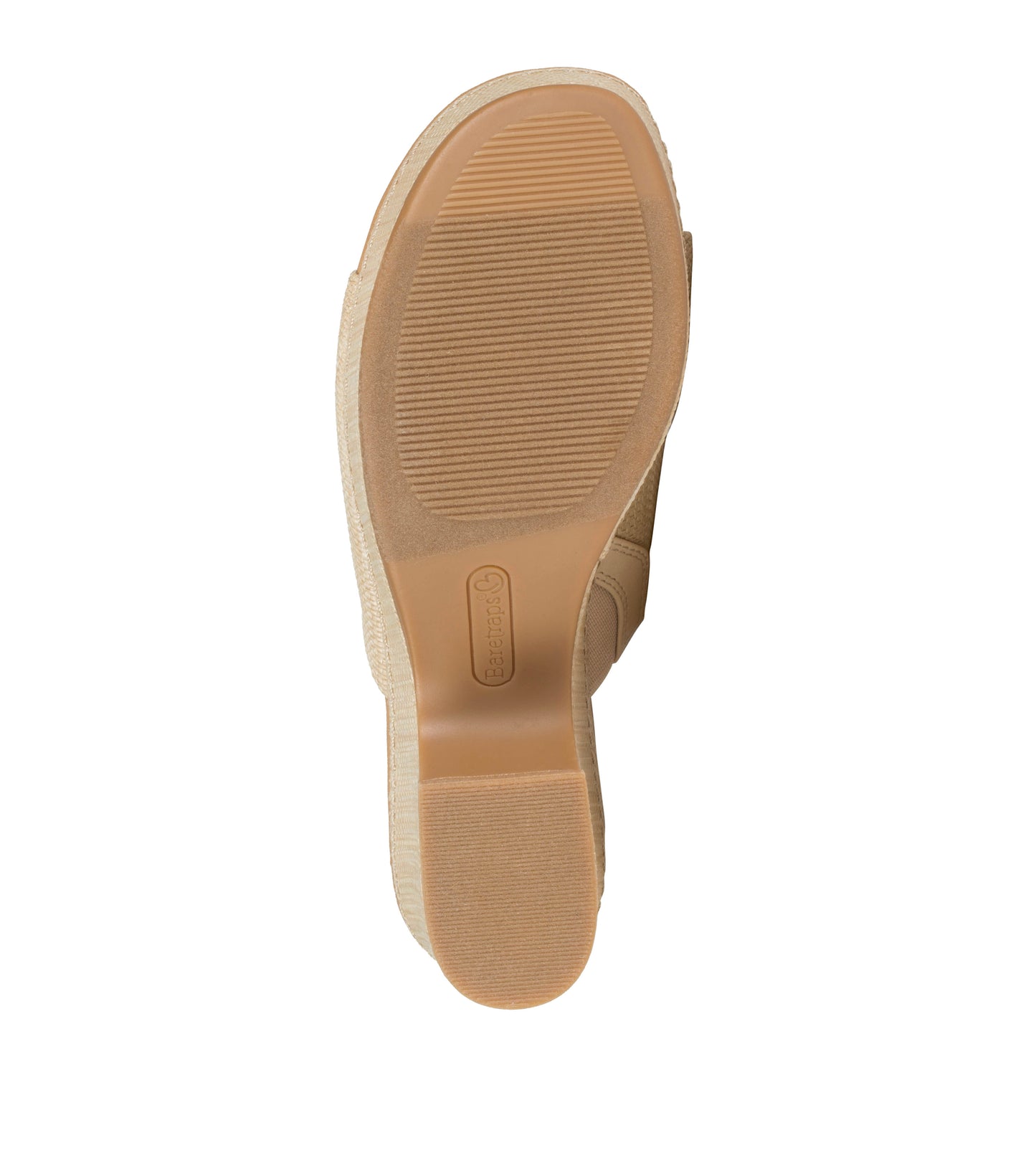 Baretraps Teah Wedge Slide Sandal Natural Multi