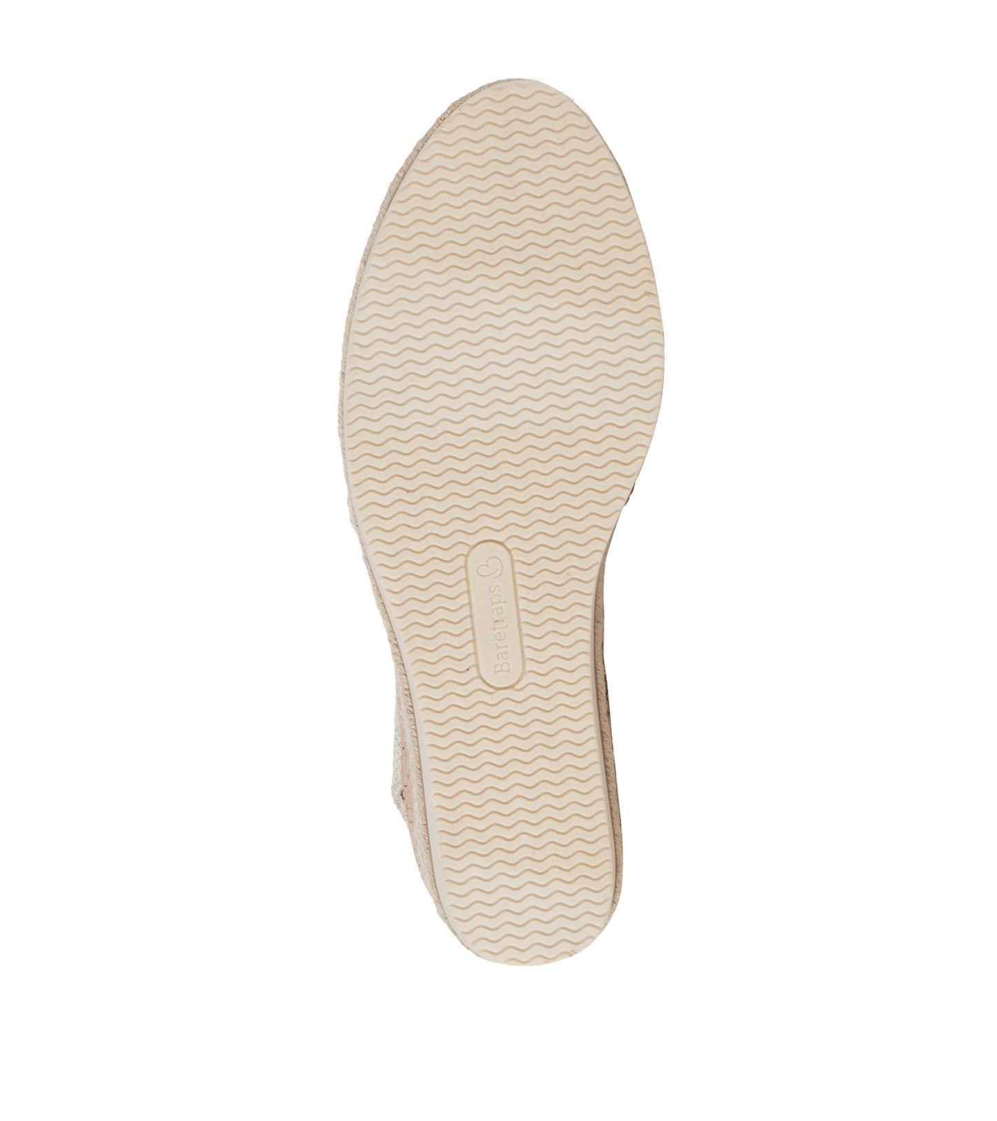 Baretraps Alycia Closed Toe Wedge Sandal Cream