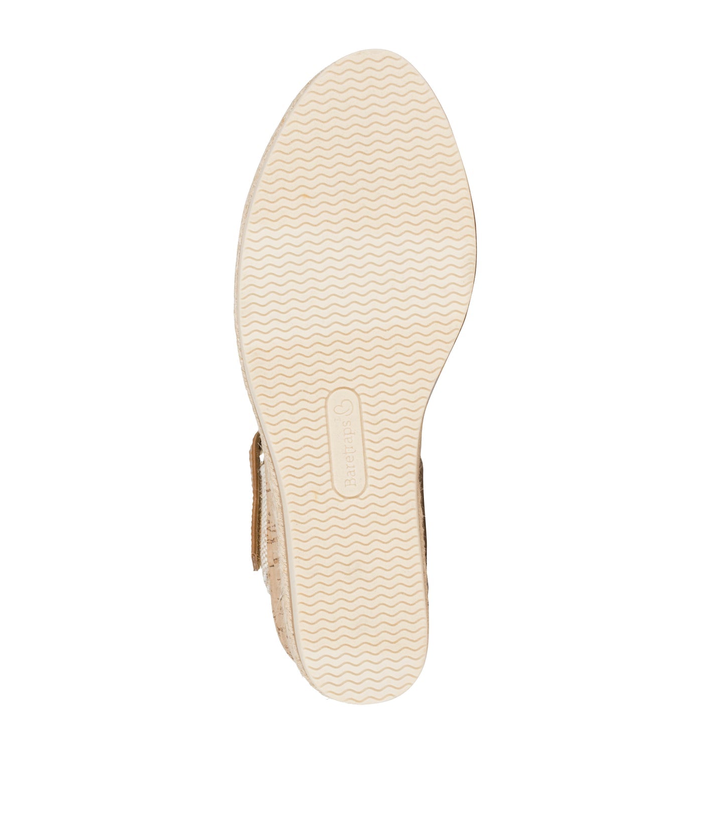 Baretraps Alycia Closed Toe Wedge Sandal Gold