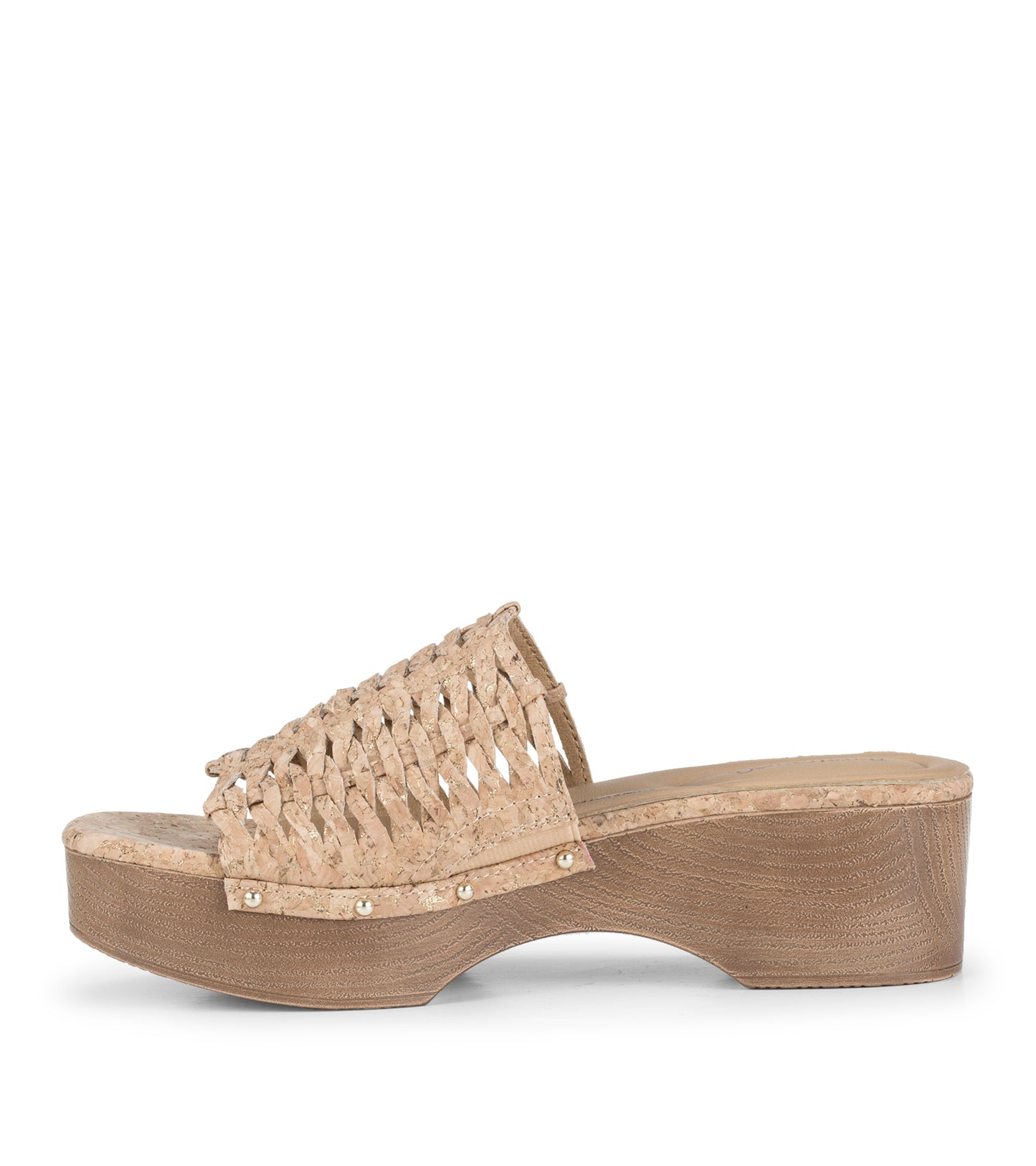 Baretraps Helenna Slide Sandal Natural/Gold