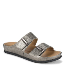 Baretraps Wisteria Slide Sandal Pewter