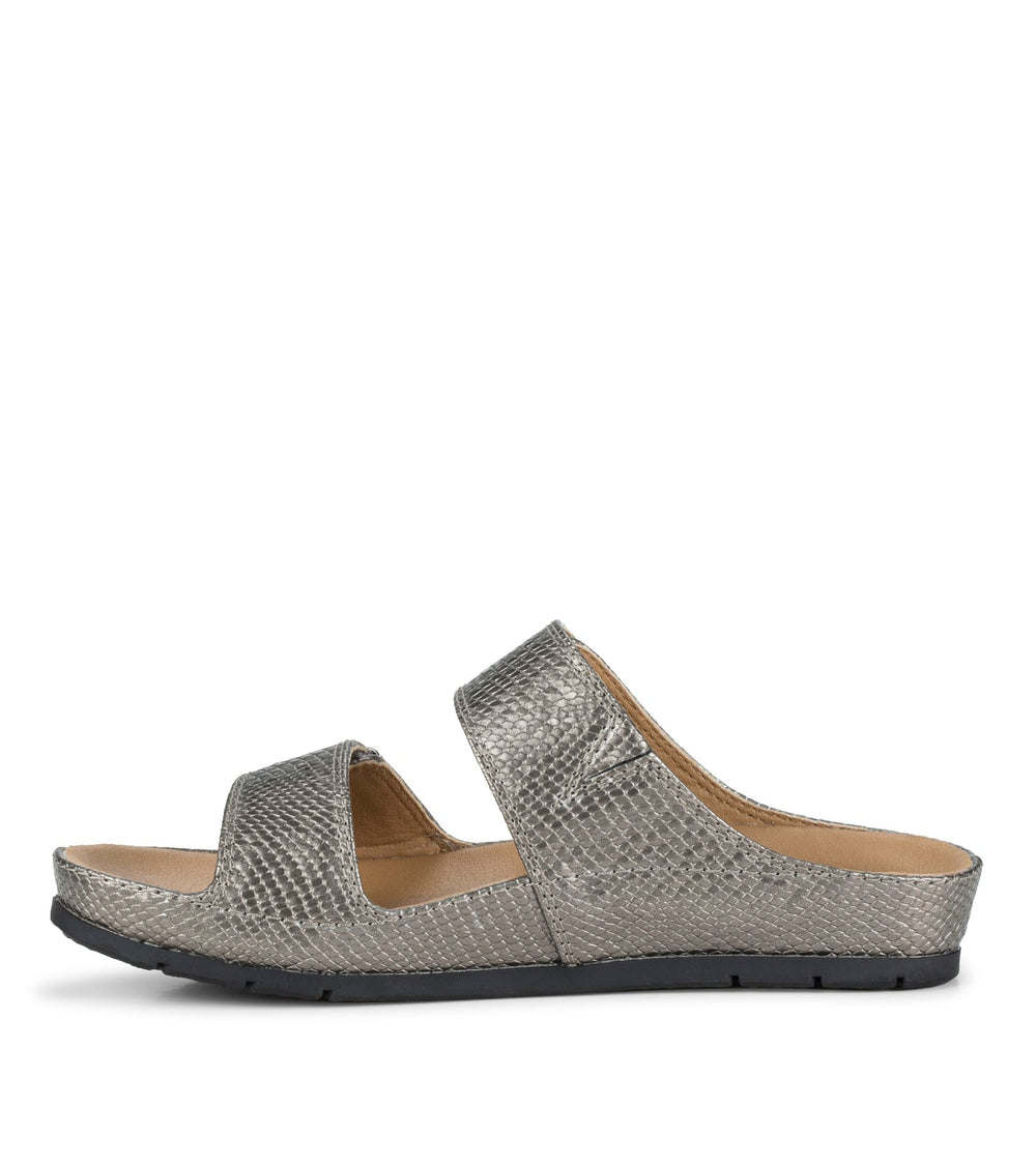 Baretraps Wisteria Slide Sandal Pewter