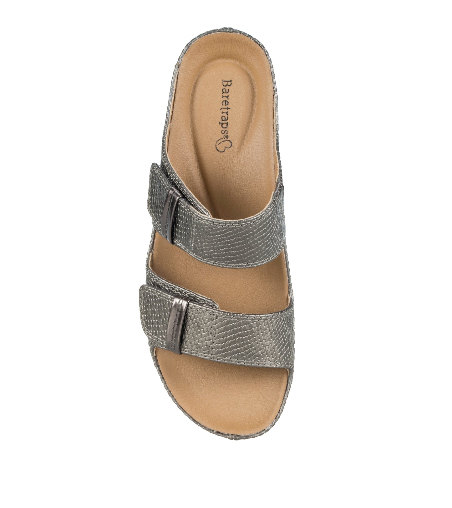 Baretraps Wisteria Slide Sandal Pewter