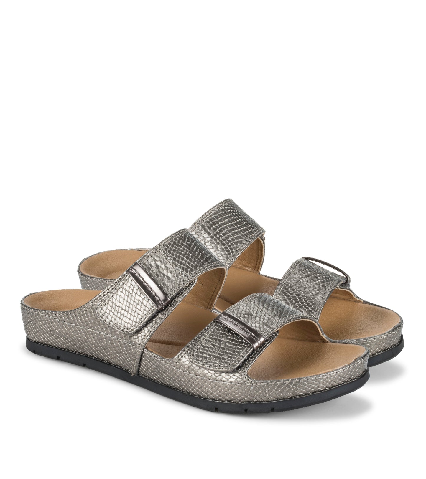 Baretraps Wisteria Slide Sandal Pewter
