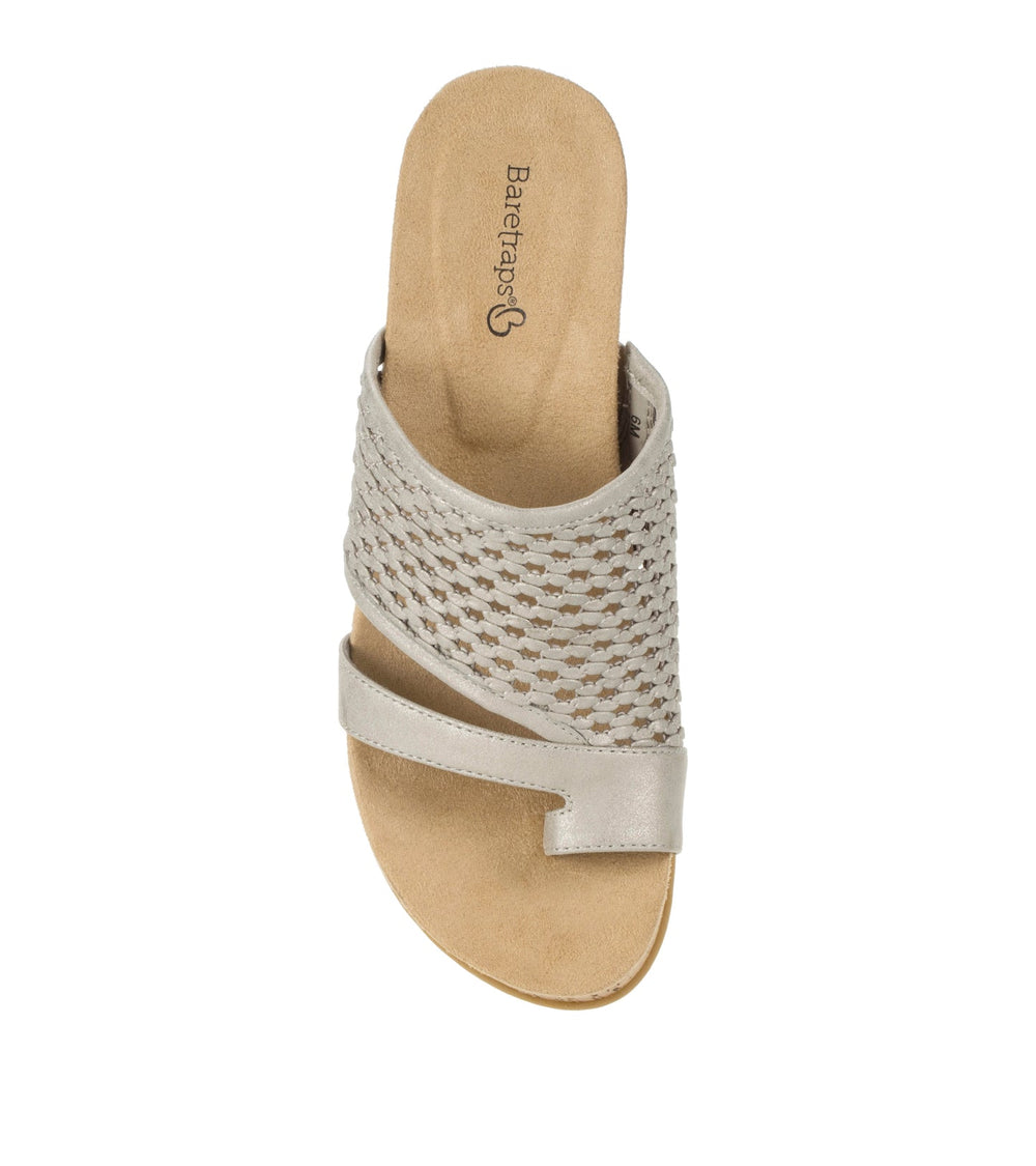 Baretraps Cherish Wedge Sandal Champagne