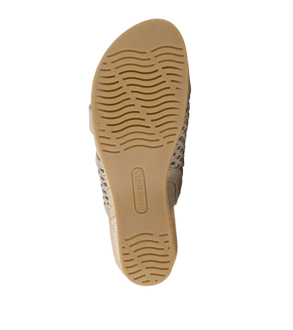 Baretraps Cherish Wedge Sandal Champagne