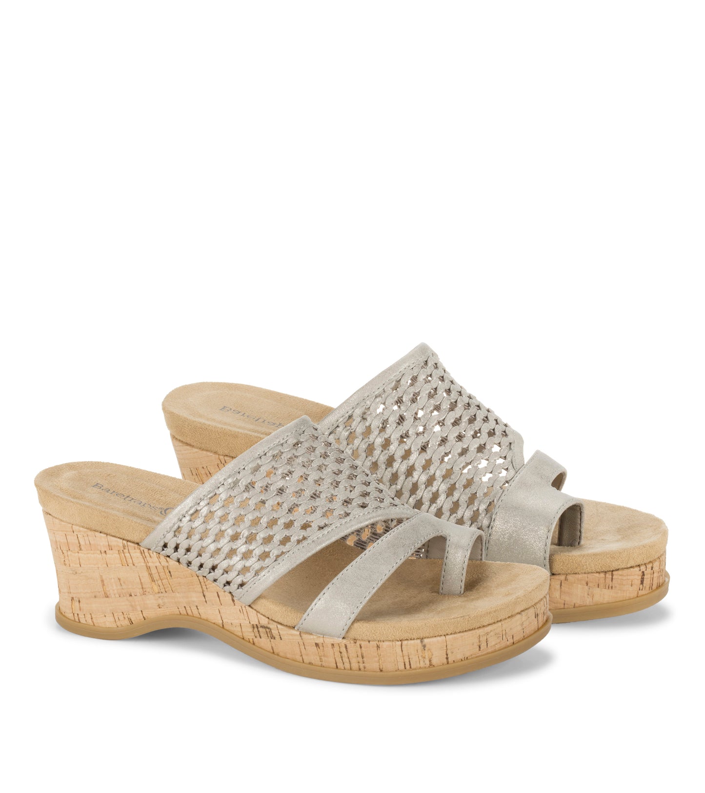 Baretraps Cherish Wedge Sandal Champagne