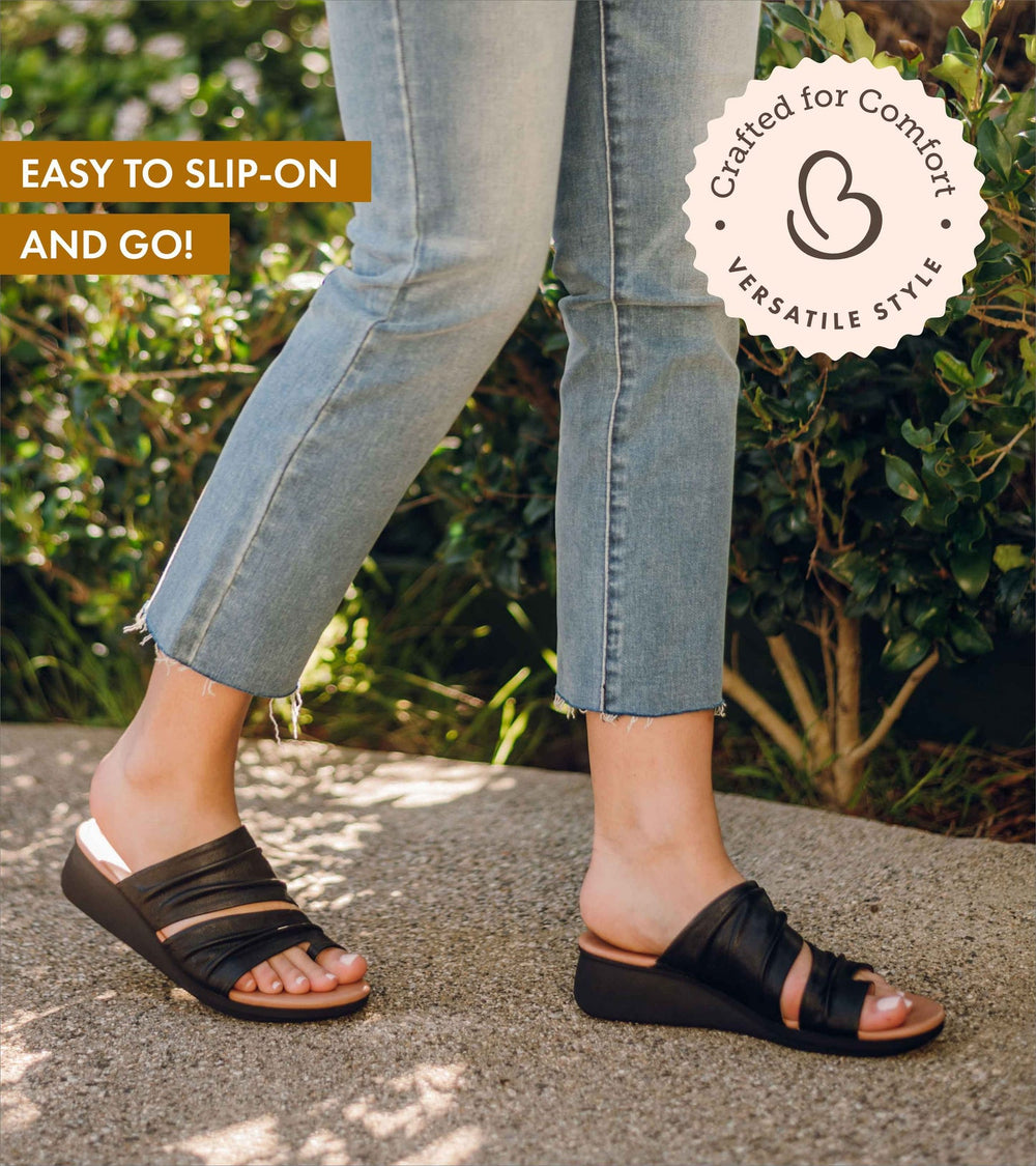Baretraps Venus Slide Sandal Black