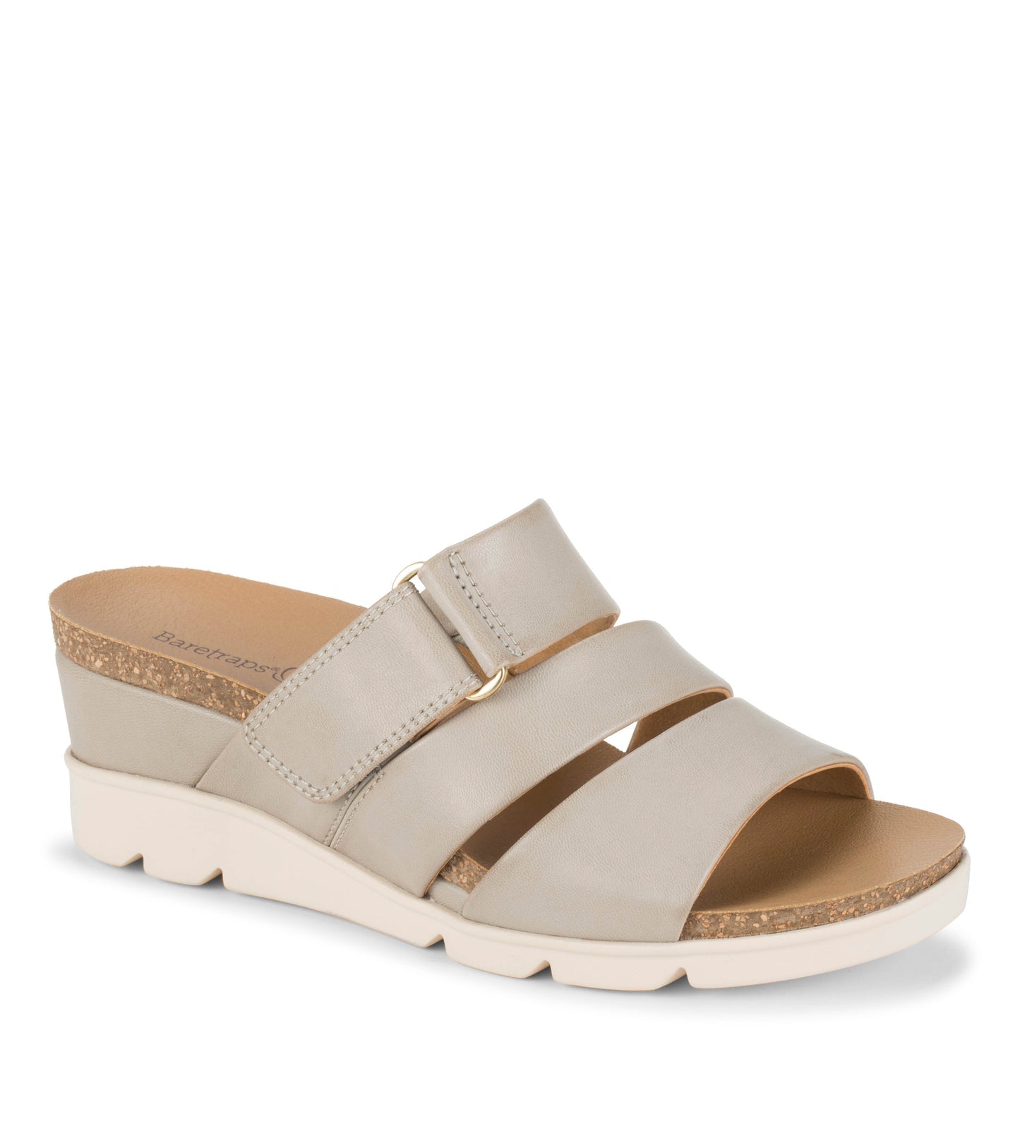 Baretraps Michi Wedge Sandal Mid Taupe