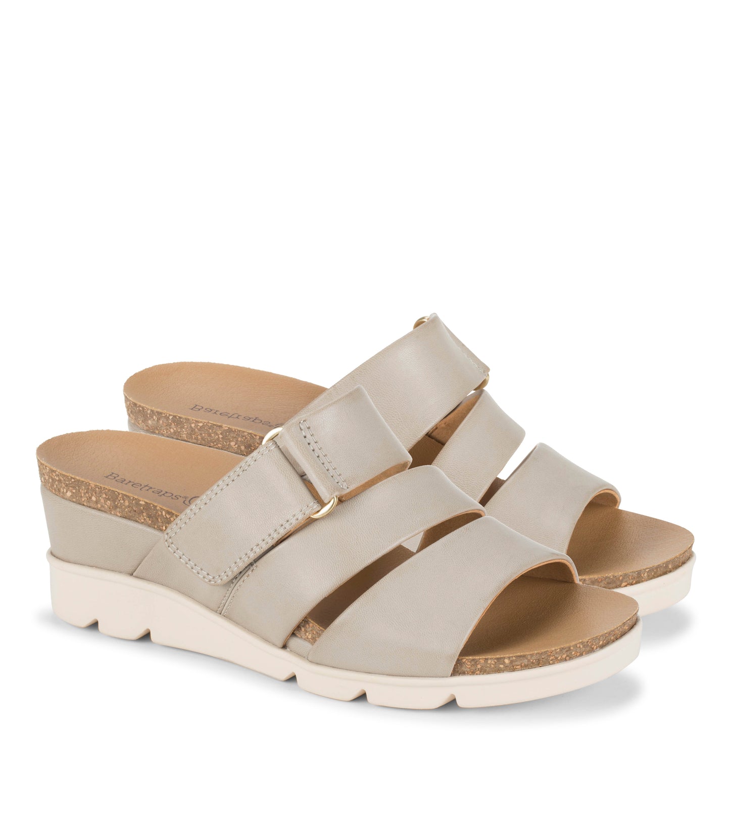 Baretraps Michi Wedge Sandal Mid Taupe