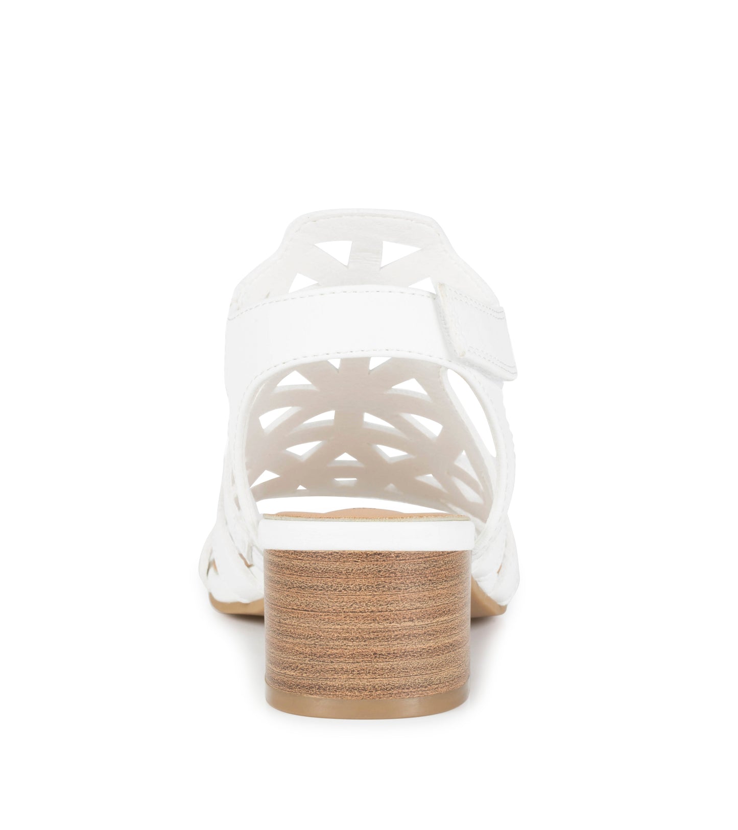 Baretraps Vayla Block Heel Sandal White