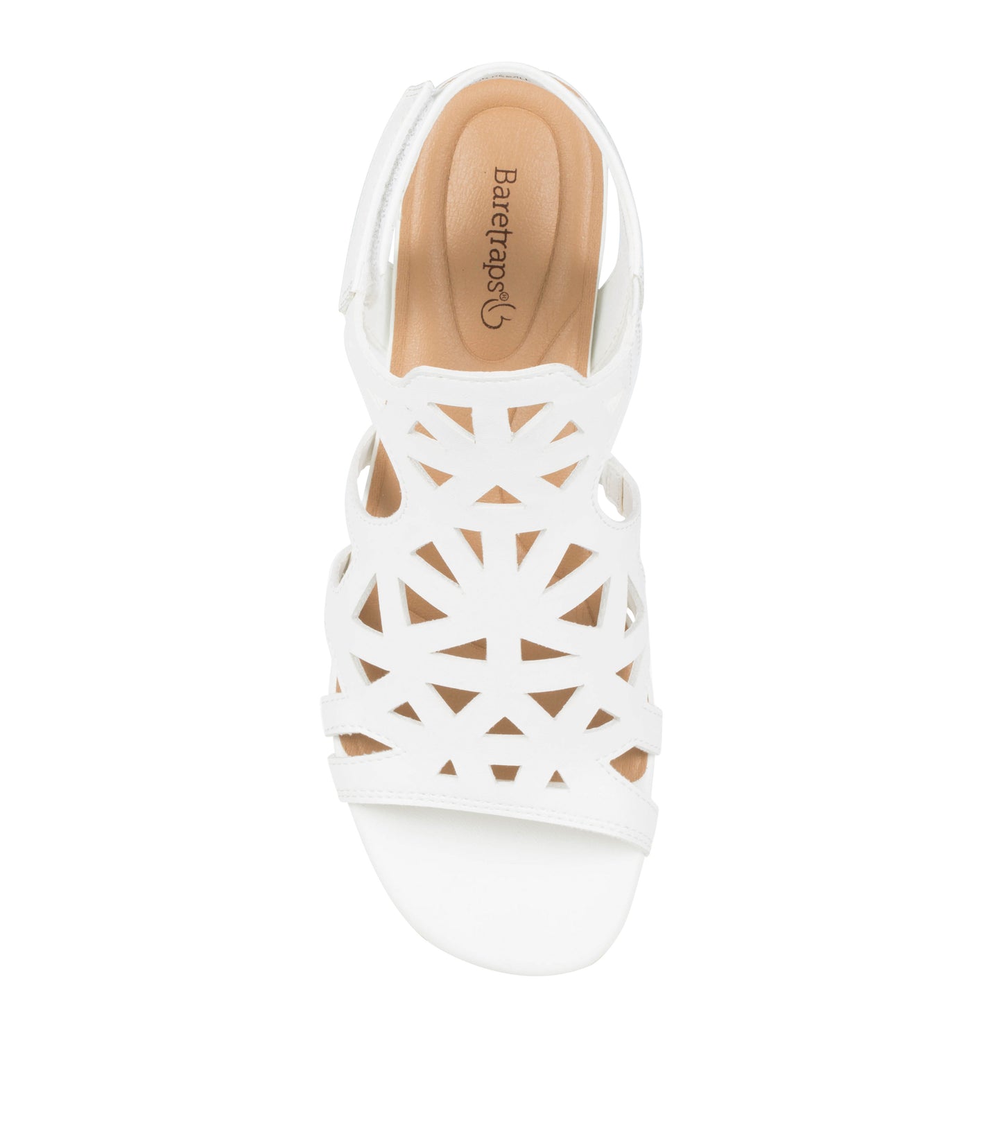 Baretraps Vayla Block Heel Sandal White