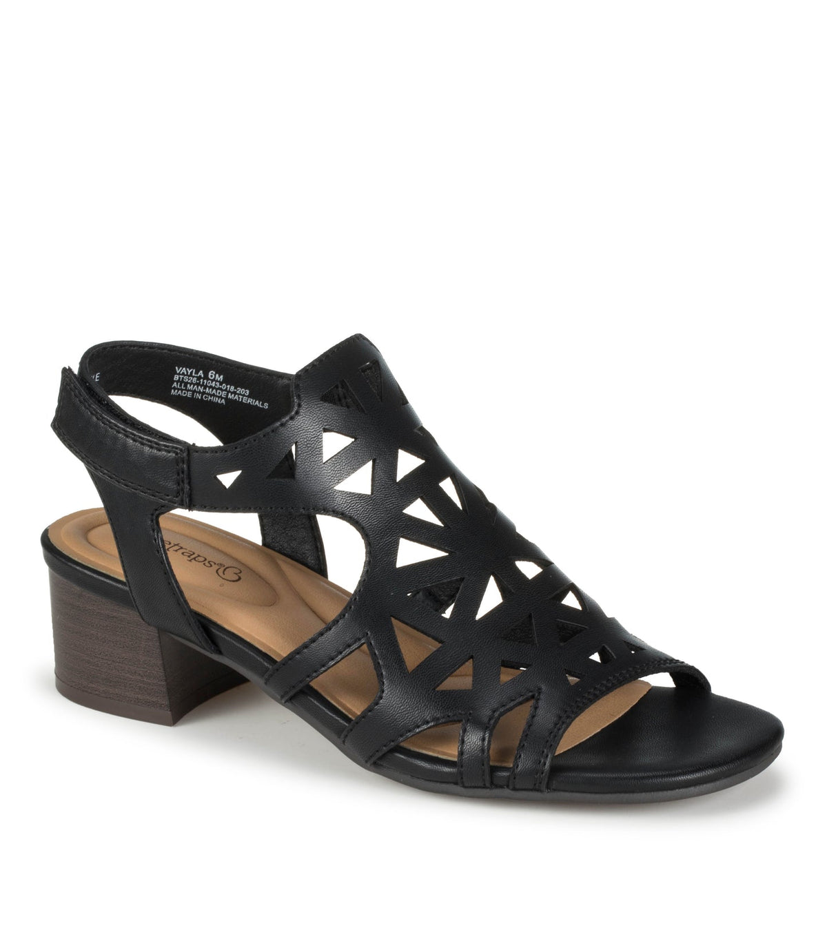 Baretraps Vayla Block Heel Sandal Black