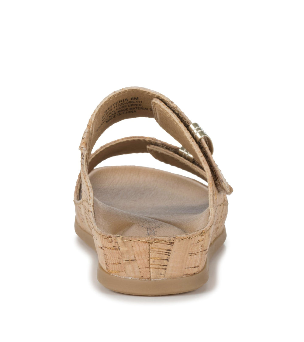 Baretraps Wisteria Slide Sandal Natural