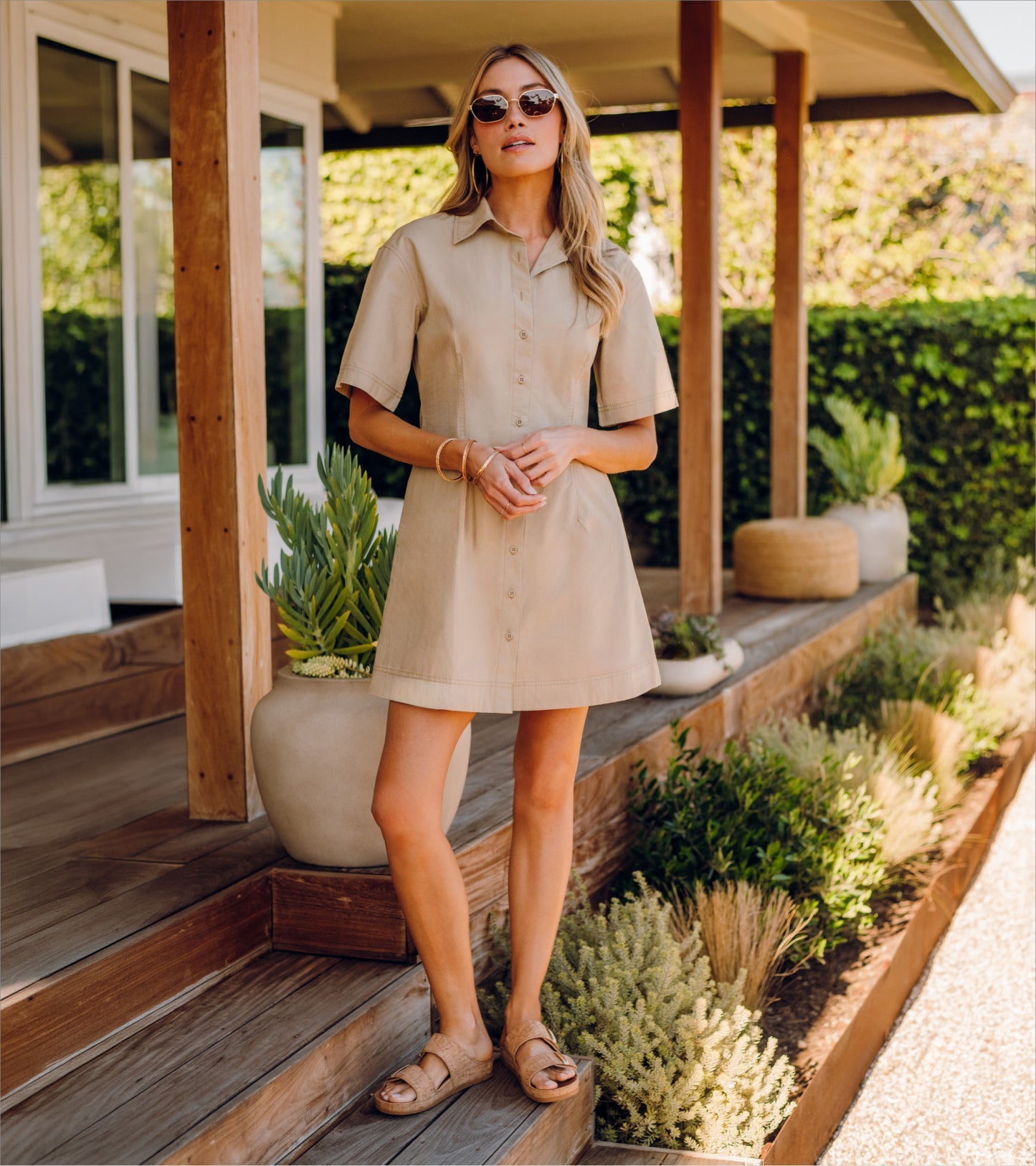 Baretraps Wisteria Slide Sandal Natural