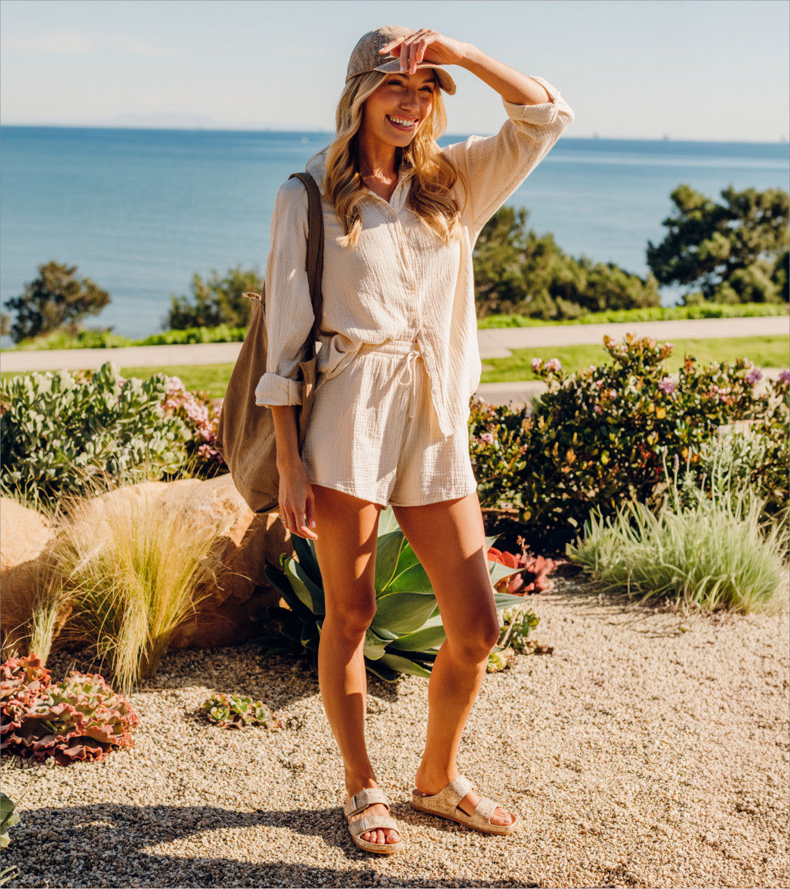 Baretraps Wisteria Slide Sandal Cream