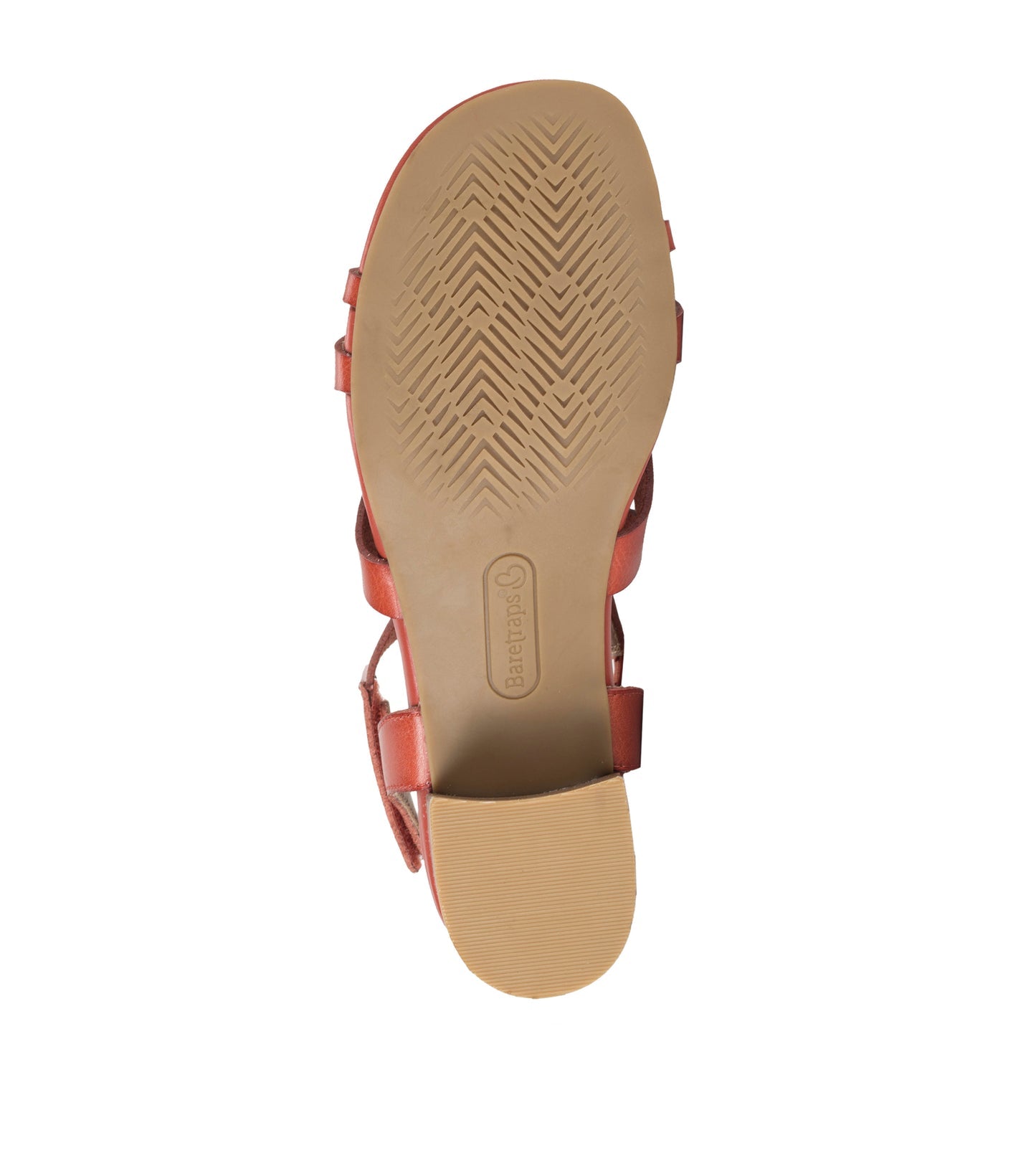 Baretraps Velvet Block Heel Sandal Paprika