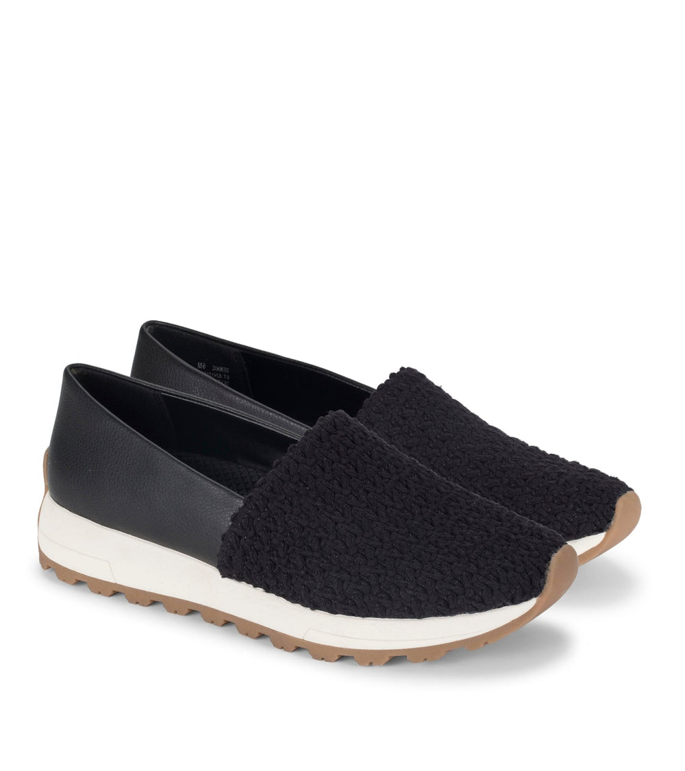 Baretraps Gennie Slip On Black Crochet