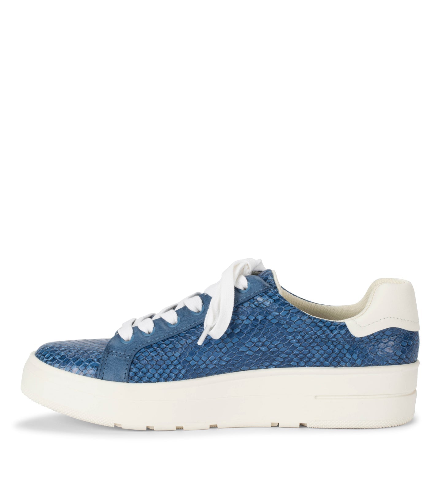 Baretraps Nishelle Lace Up Sneaker Ocean Snake