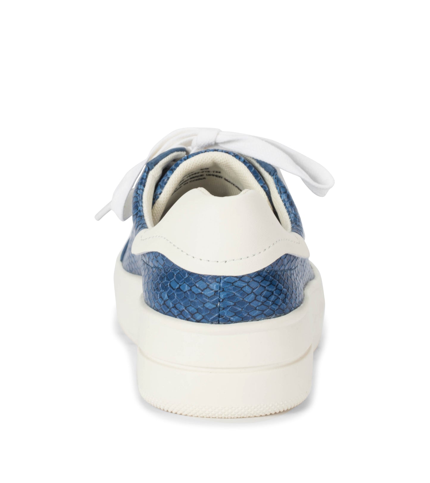 Baretraps Nishelle Lace Up Sneaker Ocean Snake
