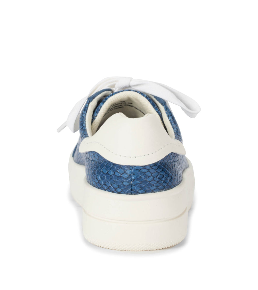 Baretraps Nishelle Lace Up Sneaker Ocean Snake