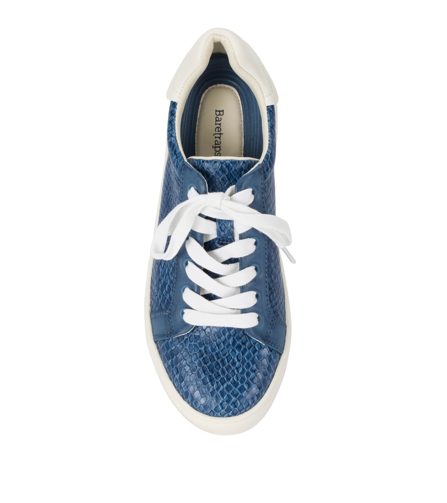 Baretraps Nishelle Lace Up Sneaker Ocean Snake