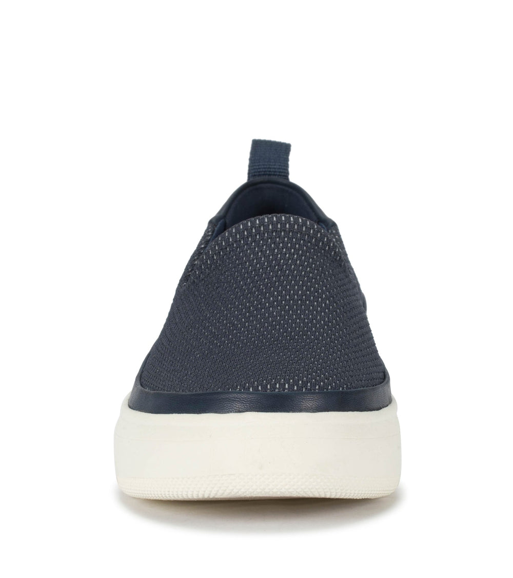 Baretraps Nevin Slip On Sneaker Navy Blue Mesh