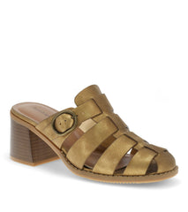 Baretraps Whitnie Block Heel Sandal Old Gold